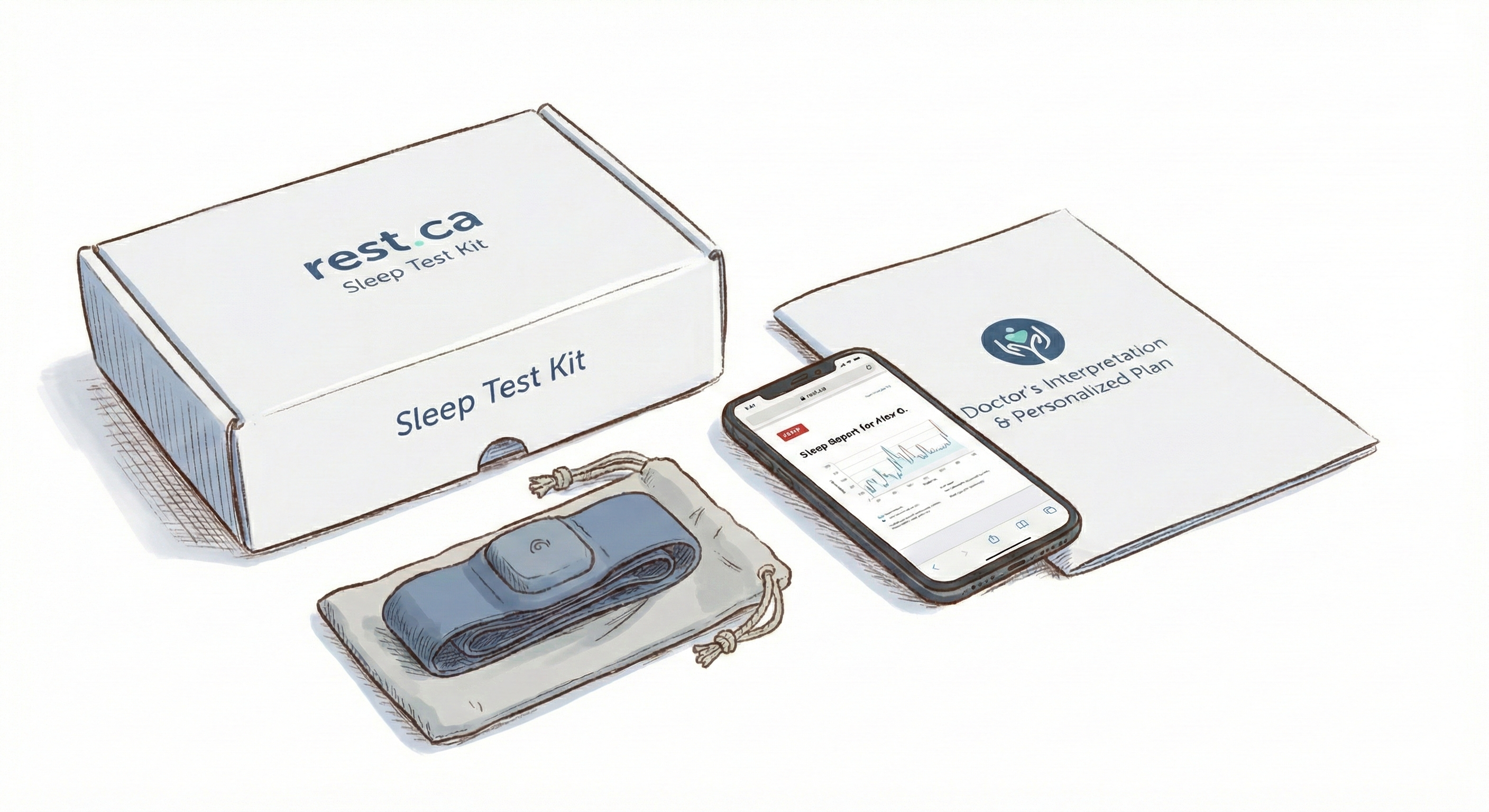 Sleep Test + Report + Interpretation